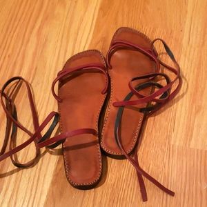 100% Hand made roman sandals.
